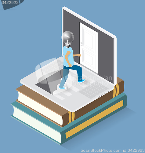 Image of Vector Flat Isometric Idea Concept