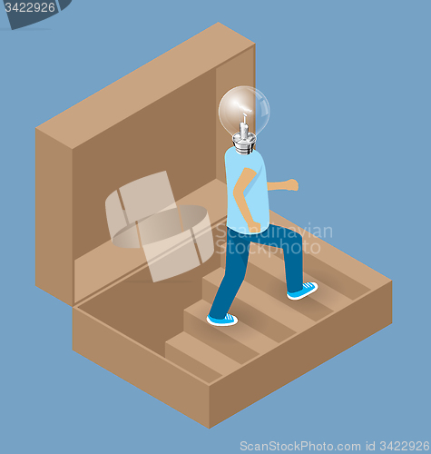 Image of Vector Flat Isometric Idea Concept