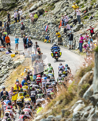 Image of The Peloton in Mountains