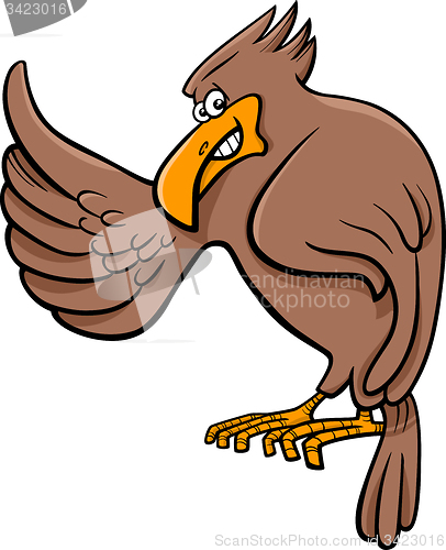 Image of eagle animal character