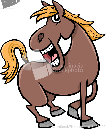 Image of horse animal cartoon