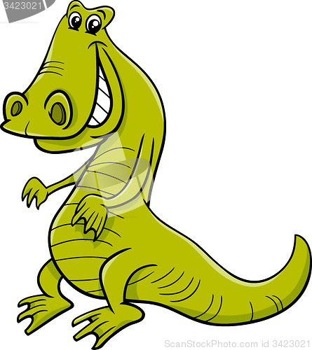 Image of crocodile animal character