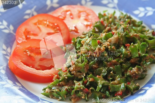 Image of Fried asian vegetables