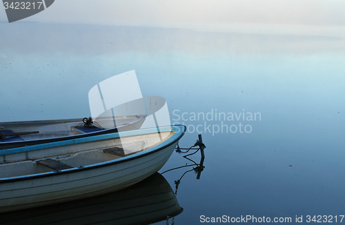Image of Lake in denmark with boats