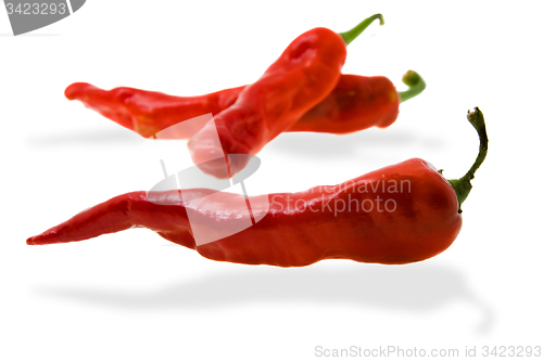 Image of ripe red peppers