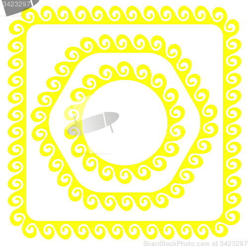 Image of Yellow Frames