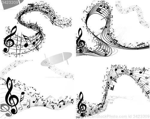 Image of Musical background