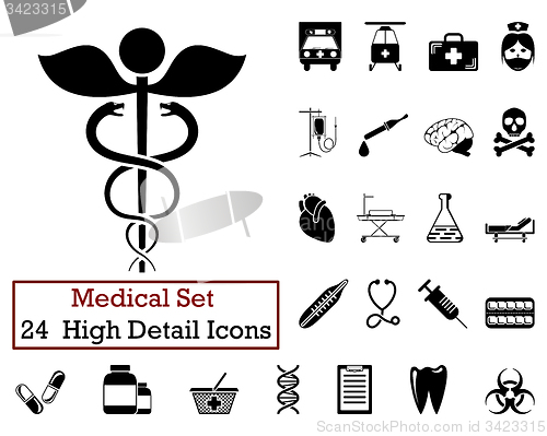 Image of 24 Medical icons