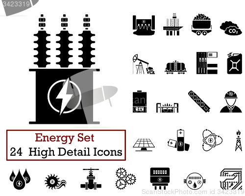 Image of 24 Energy Icons