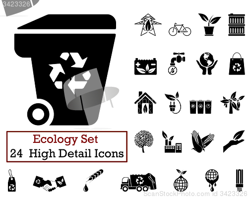 Image of 24 Ecology Icons