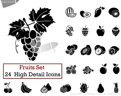 Image of 24 Fruits Icons