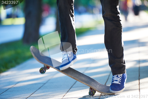 Image of skateboard jump