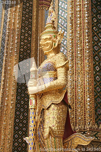 Image of Thai guardian statue