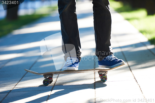 Image of skateboard jump