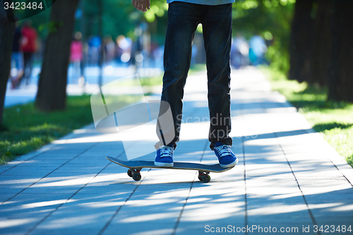 Image of skateboard jump