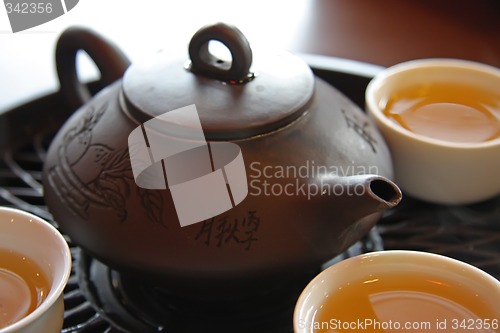 Image of Chinese tea service