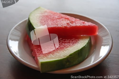 Image of Sliced watermelon