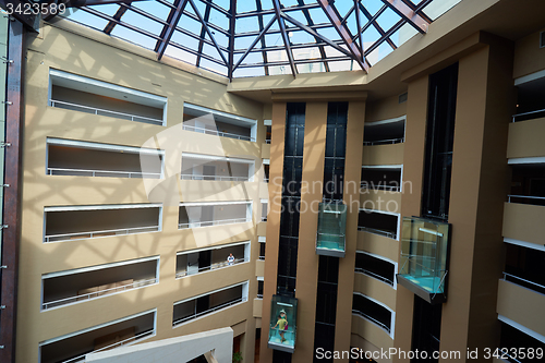 Image of hotel lobby interior