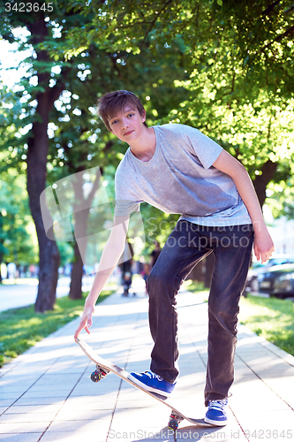 Image of skateboard jump