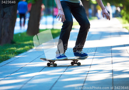 Image of skateboard jump