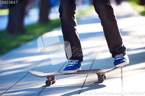 Image of skateboard jump