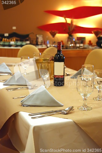 Image of Contemporary luxury restaurant