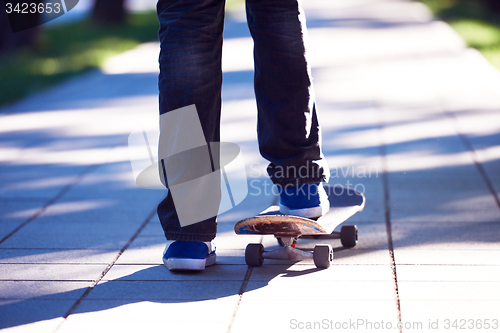 Image of skateboard jump