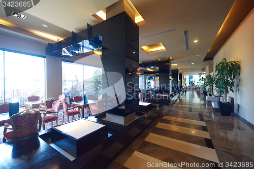 Image of hotel lobby interior