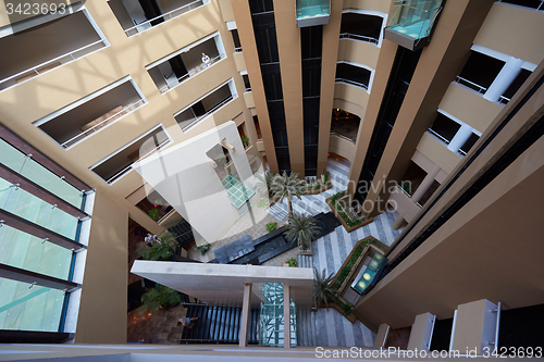 Image of hotel lobby interior