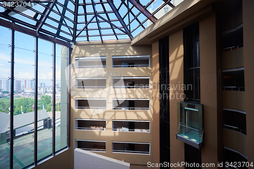 Image of hotel lobby interior