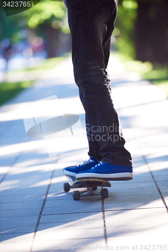 Image of skateboard jump