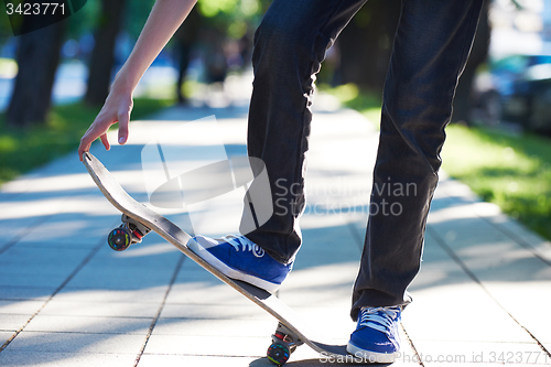 Image of skateboard jump