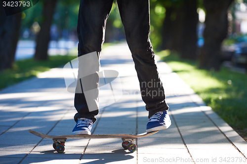 Image of skateboard jump