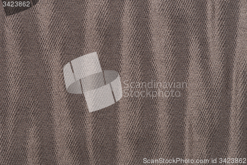 Image of Brown fabric texture