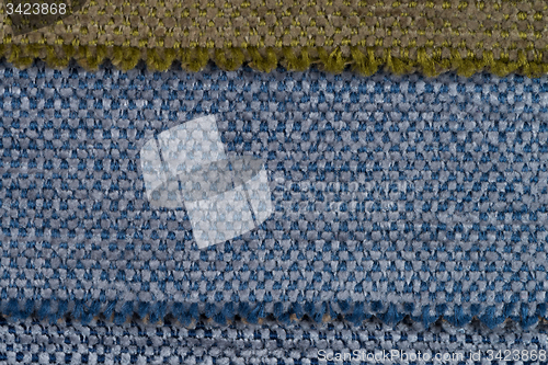 Image of Blue fabric