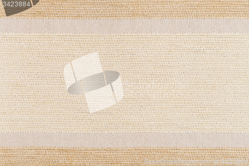 Image of Beige fabric texture