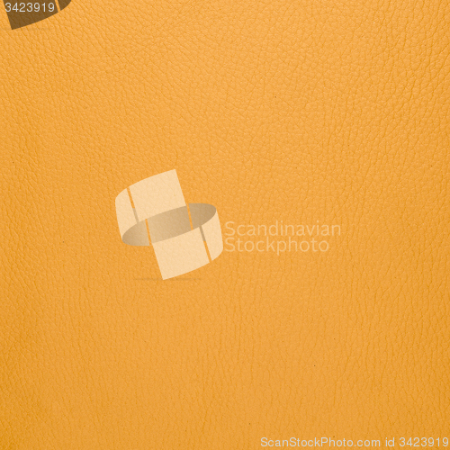 Image of Yellow leather