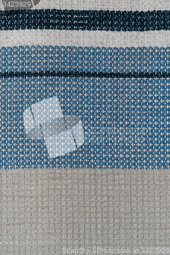 Image of Blue fabric texture