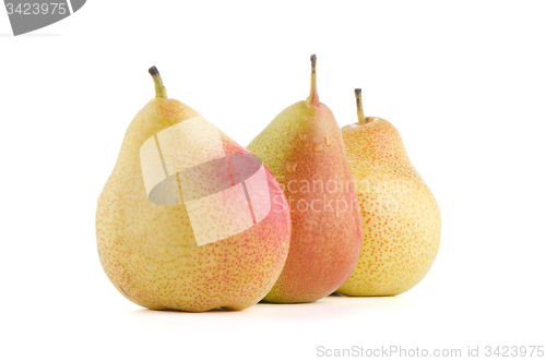 Image of Three ripe pears