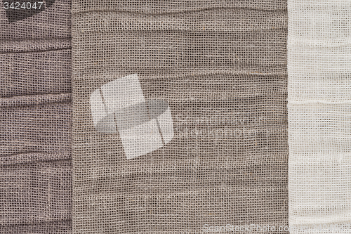 Image of Brown fabric texture