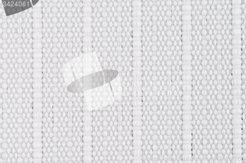 Image of White fabric texture