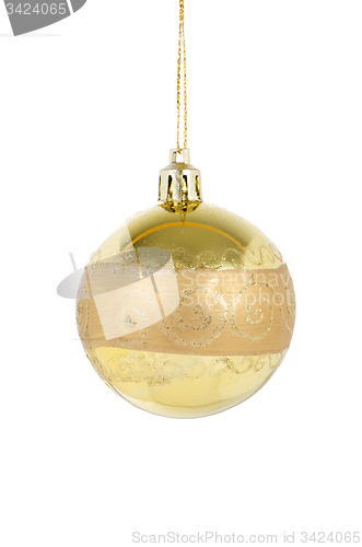 Image of Christmas ball isolated