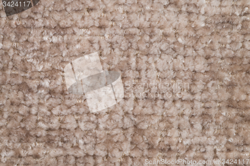 Image of Brown fabric texture