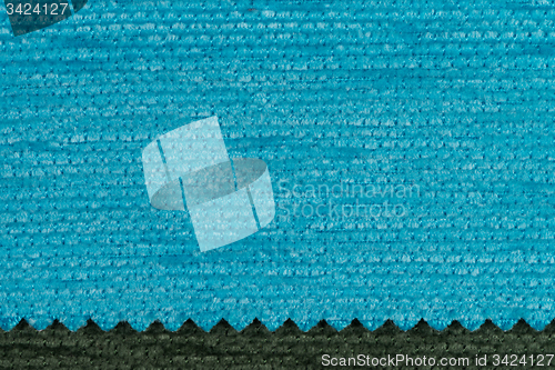 Image of Blue fabric texture