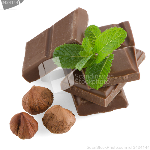 Image of Chocolate parts