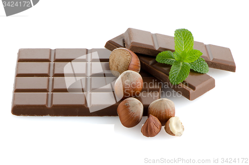 Image of Chocolate parts