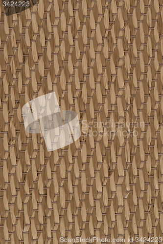 Image of Brown fabric texture
