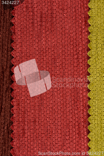 Image of Red fabric