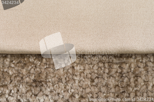 Image of Brown fabric