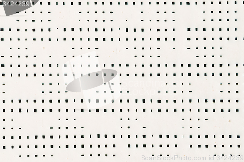Image of White plastic pattern